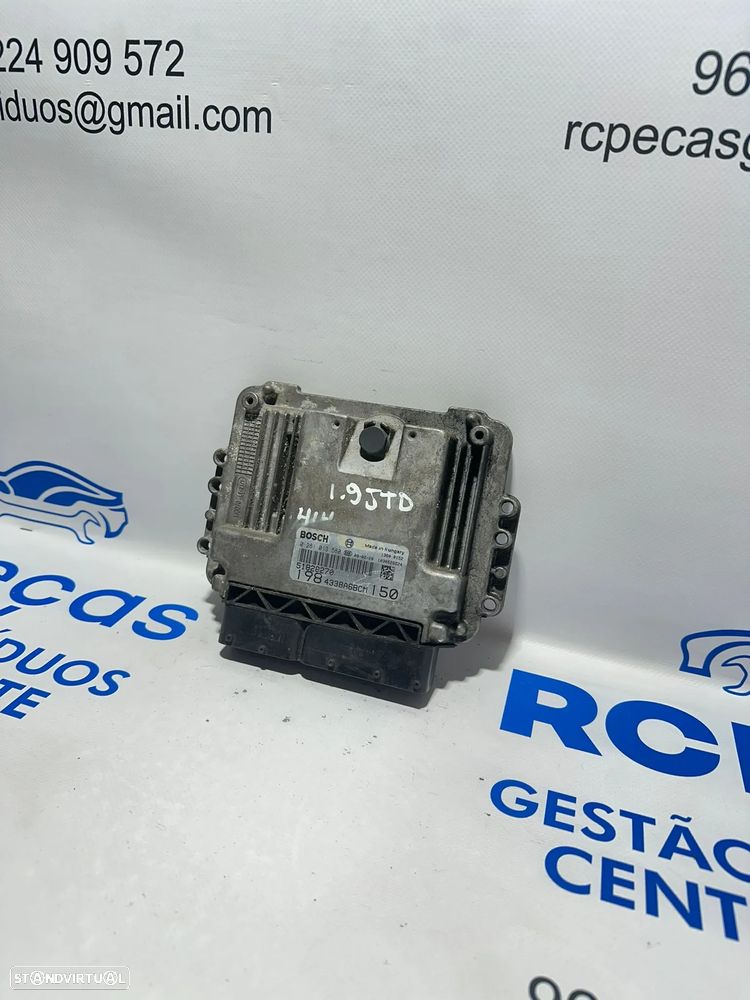 .Centralina Motor Bosch Original FGP Fiat Bravo 1.9 JTD 51828270 0281013580 2007 - 2014 - 6