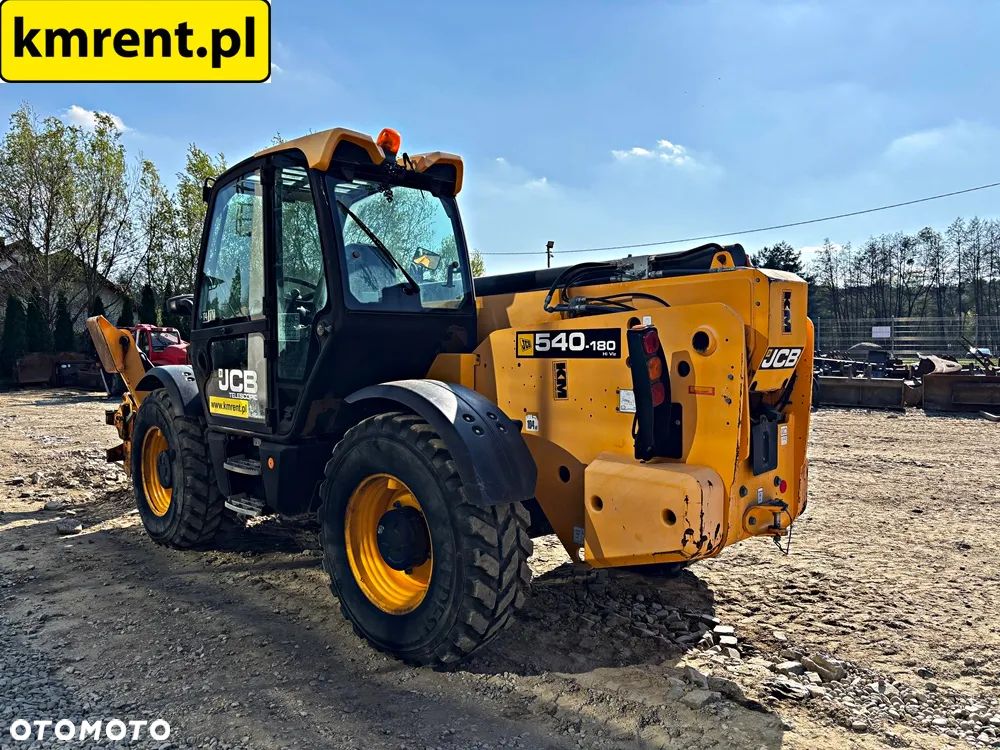 JCB 540-180 ŁADOWARKA TELESKOPOWA 2017R. | JCB 535-140 540-170 535-140  MANITOU 1840 1740 - 20