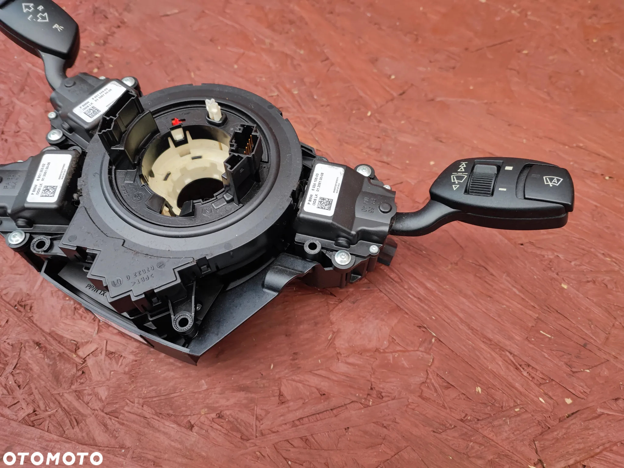 BMW E60 / E61 / E63 / E64 ORYGINALNA TAŚMA KIEROWNICZA / PAJĄK / CZUJNIK KĄTA SKRĘTU / MANETKI / KASETA POLIFT LCI O NR. 6 976 394 / 6 951 349 / 6 951 352 / 6 924 106 OEM - 4