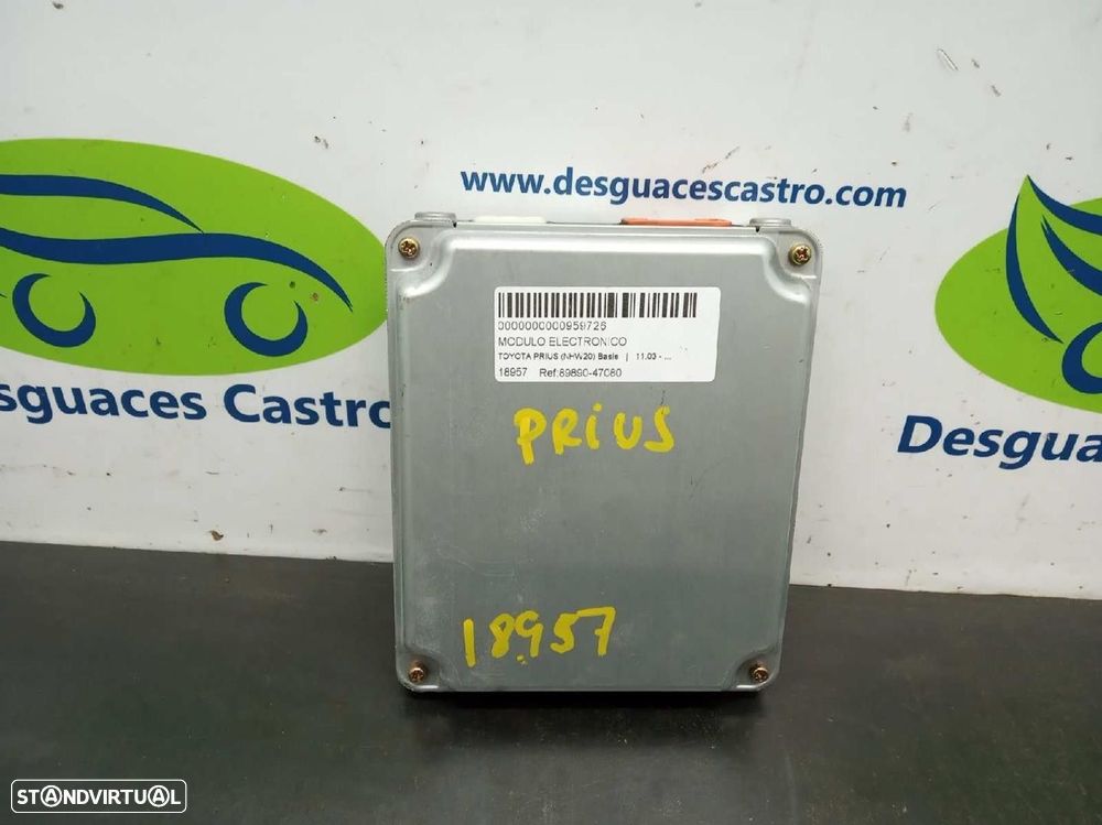 MODULO ELECTRONICO TOYOTA PRIUS FASTBACK 2004 -89890-47080 - 2