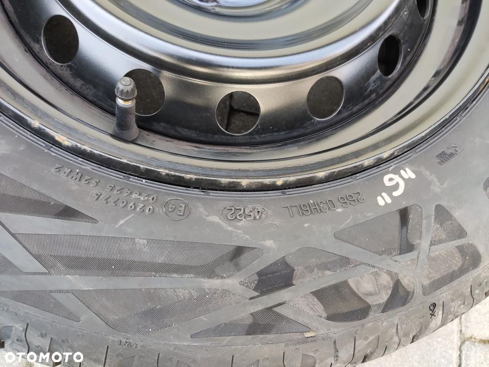 KOŁO DOJAZDOWE ZAPASOWE DOJAZDÓWKA 15 RENAULT CLIO V 2019-2024 4X100 - 6