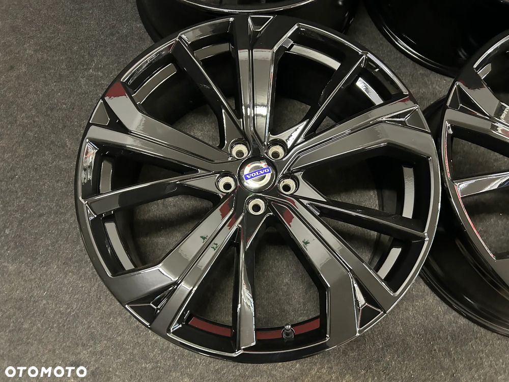 Alufelgi Volvo XC 60, XC 90 21 cali 5x108 4szt. Czrny Połysk, Ładne! - 5