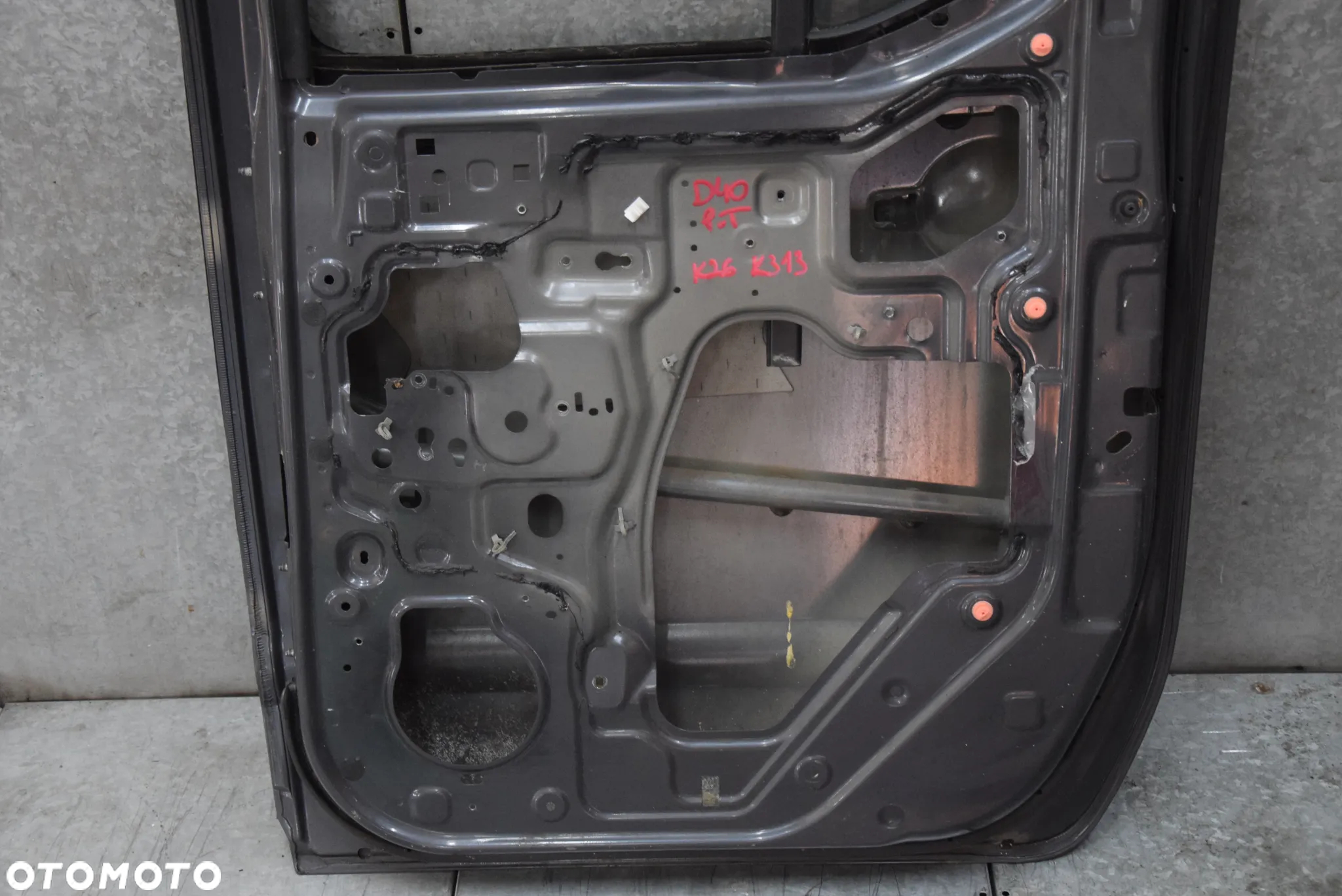 NISSAN NAVARA D40 DRZWI PRAWE TYŁ K26 K313 - 6