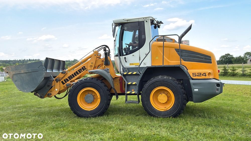 Liebherr Ładowarka Liebherr L524 KLIMA łyżka2,5m3+widły bezAdblue i Dpf szybkozłącze hydr. Cat Caterpillar 924K  924H  930K Volvo L60H / L70H Komatsu WA200-8 WA270-8JCB 426 427 - 29