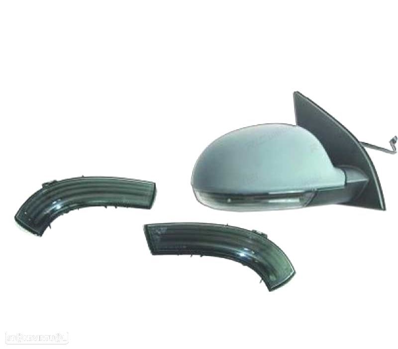 INTERMITENTES ESPELHO LED VOLKSWAGEN VW GOLF JETTA PASSAT 03-10 FUMADOS - 1