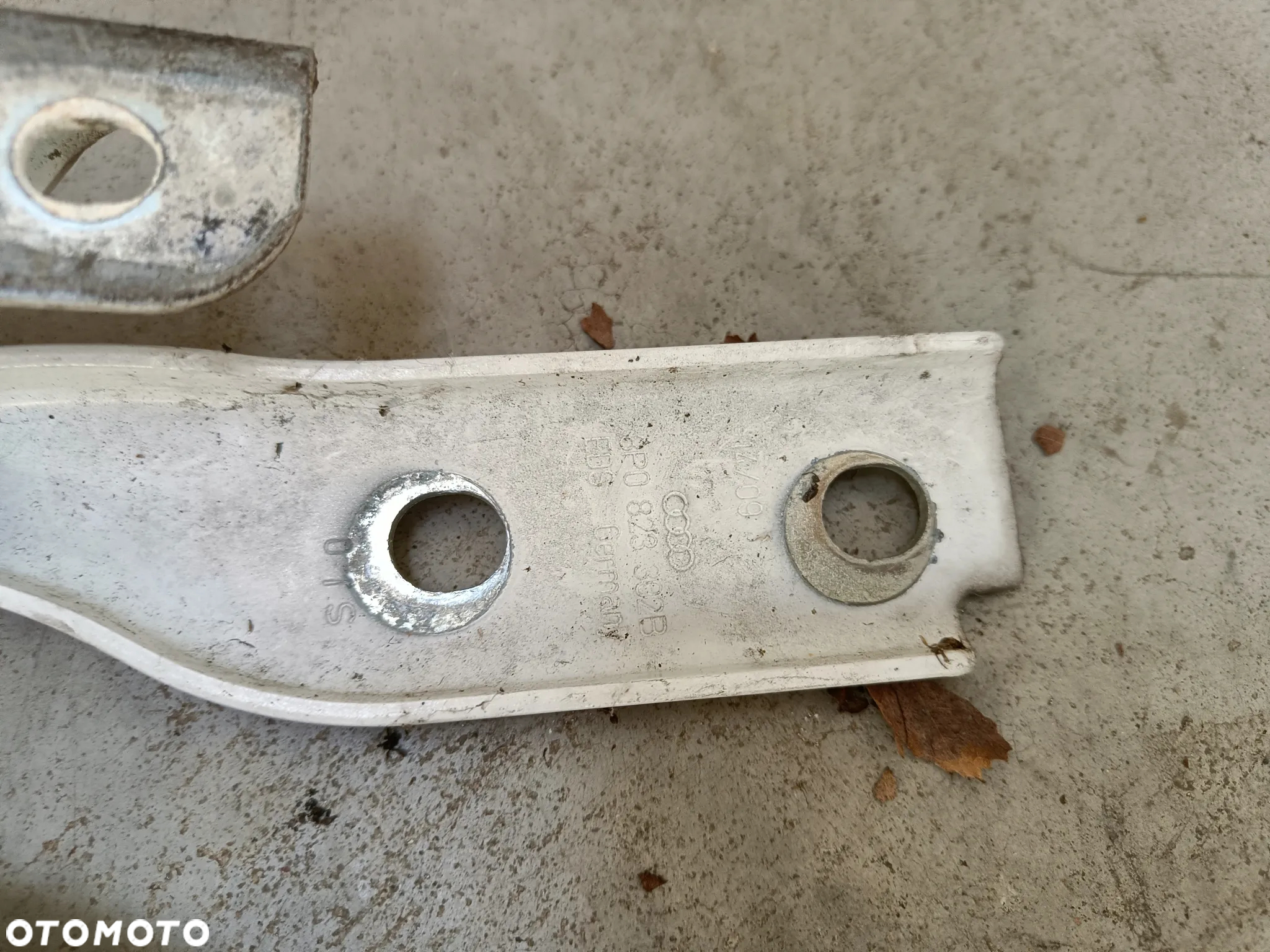 Zawiasy Maski Audi A3 8P Lewy Prawy 8P0823302B 8P0823301B - 5