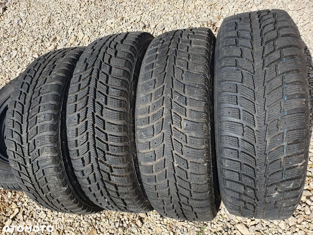 4x KOŁA FELGI STALOWE 15" ET38 6Jx15 5X100 + OPONY ZIMOWE 195/65 R15 COLLIN'S WINTER EXTREMA VOLKSWAGEN GOLF IV BORA POLO AUDI A3 SEAT LEON TOLEDO IBIZA SKODA FABIA OCTAVIA RAPID PRAKTIK KOMPLET 4 SZTUKI - 14