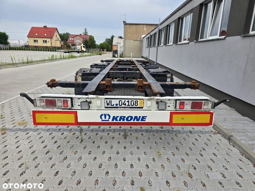 Krone Przyczepa krone tandem bdf do przewozu kontenerów ZZ TL - 6