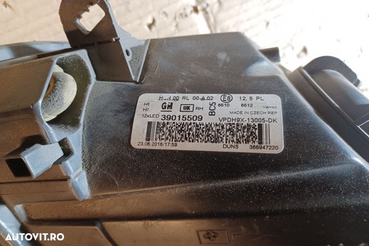 FAR DREAPTA DE ANGLIA 39015509  39015509 england Opel Adam 1 [2012 - - 4