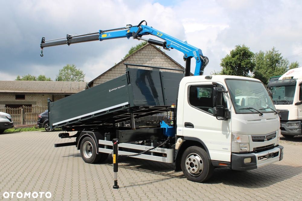 FUSO Mitsubishi Canter 9C18 Nowy 3-stronny Wywrot Kiper Wywrotka Nowy Żuraw HDS DN 7.7 S2 Ładowność: 4000 kg Fassi - 7
