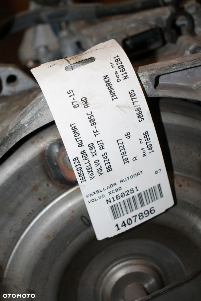 VOLVO XC90 3.2 AWD SKRZYNIA BIEGÓW P30783227, P31259315 TF 80-SC - 10