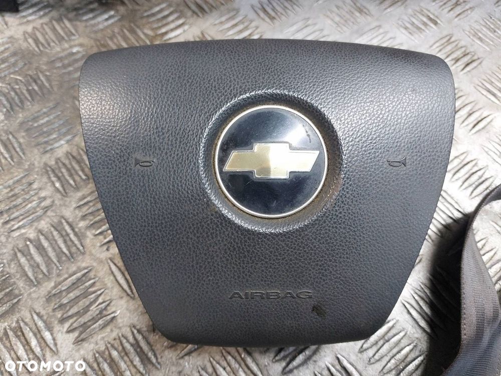 ZESTAW AIRBAG KOKPIT DESKA MODUŁ PODUSZKI PASY CHEVROLET CAPTIVA I - 6