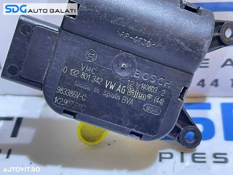 Motoras Stanga Grila Clapeta Clapete Aeroterma Skoda Octavia 2 2004 - 2013 Cod 1K2907511C 0132801342[S0267] - 3