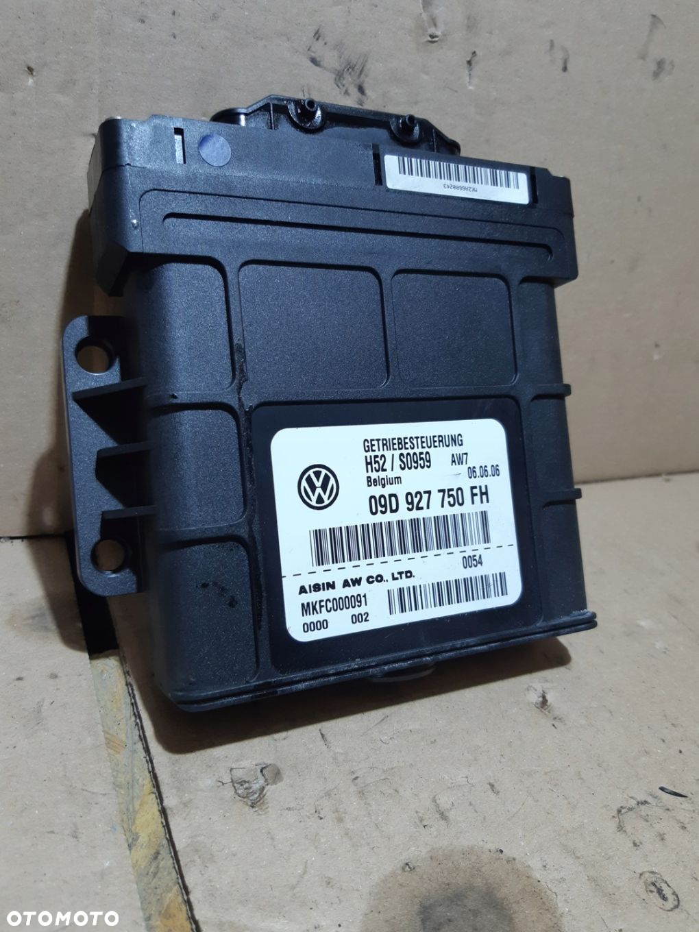 AUDI Q7 4L 4.2 FSI MODUŁ KOMPUTER STEROWNIK SKRZYNI BIEGÓW 09D927750FH - 5