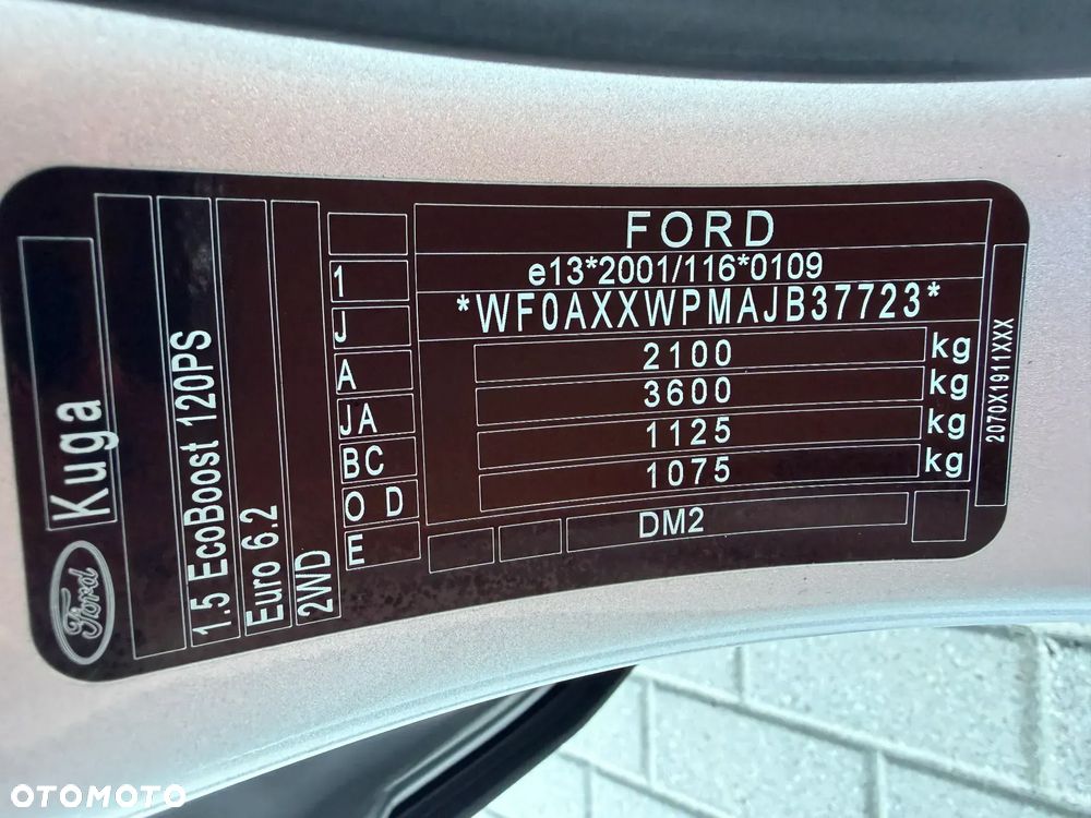Ford Kuga 1.5 EcoBoost COOL&CONNECT - 36