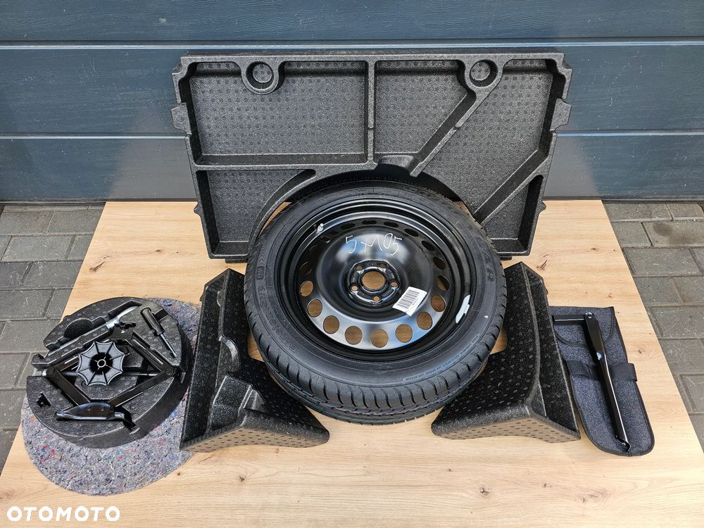 KOŁO DOJAZDOWE ZAPASOWE ZESTAW KLUCZ LEWAREK STYROPIAN OPEL ASTRA J K MOKKA 17 CALI 5x105 215/50/17 ET42 - 2