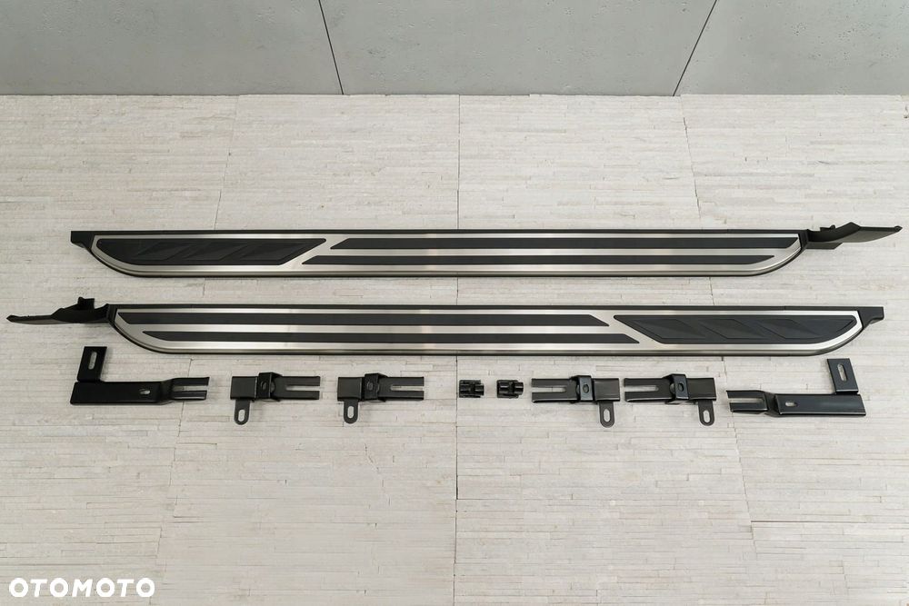 skoda karoq 2017+ stopnie boczne progi samochodowe + śruby - 6