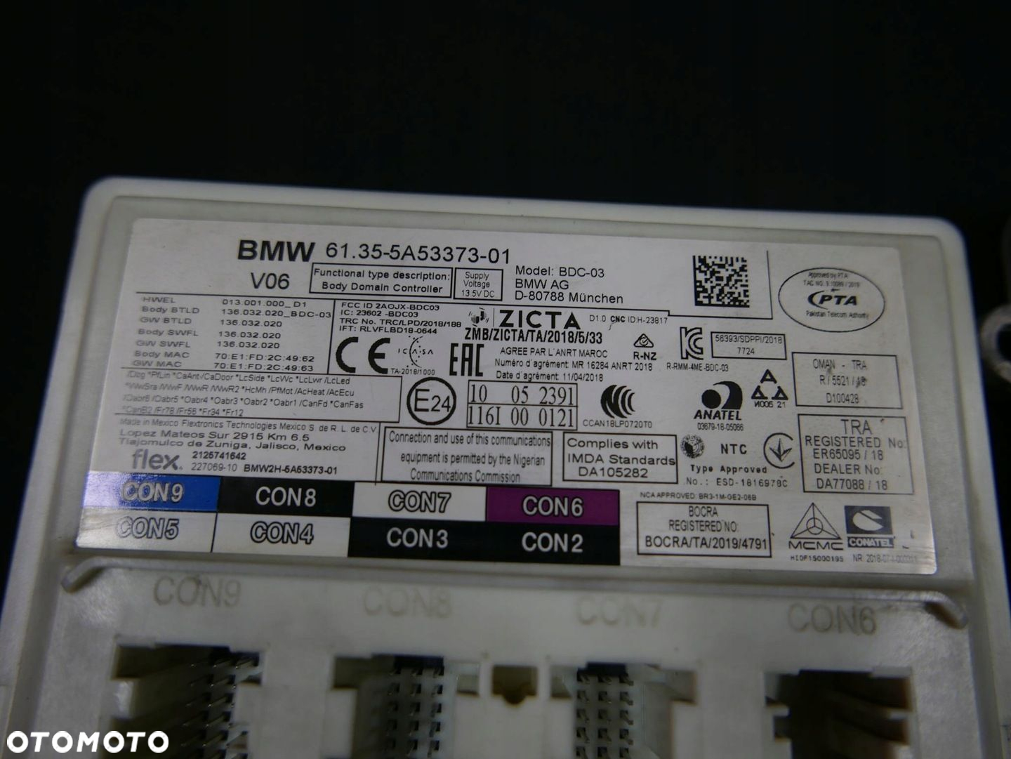 BMW X3M X4M KOMPUTER SILNIKA BDC KLUCZ S58B30A - 3
