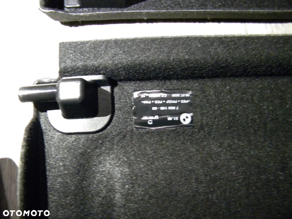 BARDZO ŁADNY KOMPLET 2X PÓŁKA BAGAŻNIKA BMW X1 F48 HYBRID 15-22 FV ORYGINAL 7950140 - 16