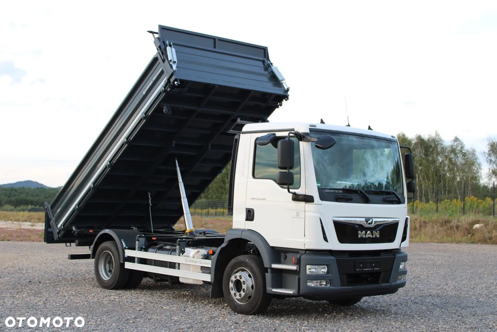 MAN TGM 15.290 Nowy 3-stronny WYWROT Kiper Wywrotka Blokada mostu Duża ładowność 8000 kg 15.250 18.290 Atego TGL Midlum TGS TGX Eurocargo - 4