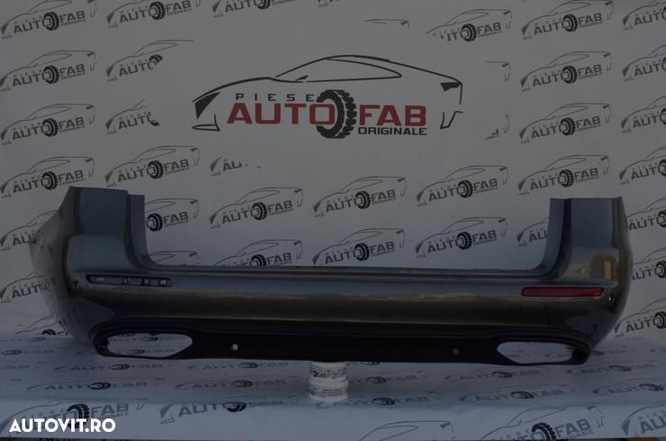 Bara spate Mercedes-Benz E-Class Combi AMG an 2016-2018 cu gauri pentru Parktronic si camere - 1