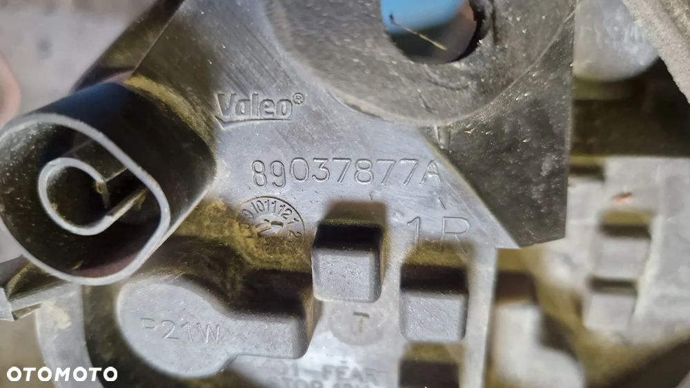 OPEL CORSA D 5D WKŁAD LAMPY TYŁ PRAWY 89037877A - 3