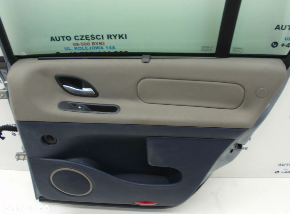 Renault Espace IV Drzwi prawy tył Zamek Szyba Zawiasy Klamka Boczki Ted 47 - 12