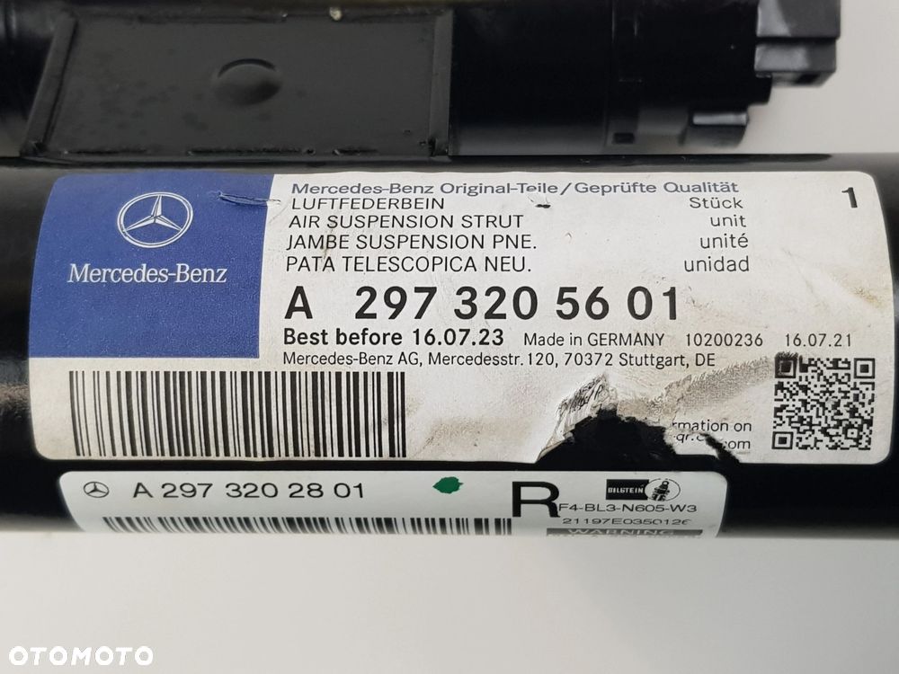 NOWY ORYGINALNY Amortyzator Prawy Przód Mercedes v297 klasa EQS - 6
