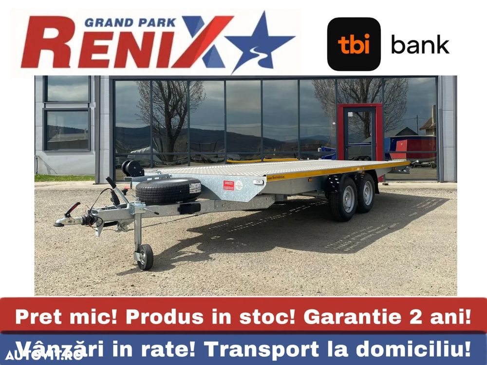 Niewiadow Remorca /Platforma auto 5m/2.1m 2700kg MARS BESTTRAILERS - 1