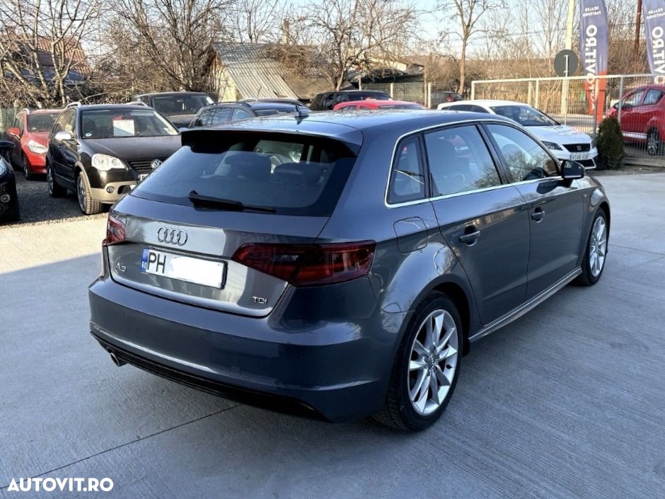 Audi A3 1.6 TDI ack (clean diesel) S line Sportpaket - 4