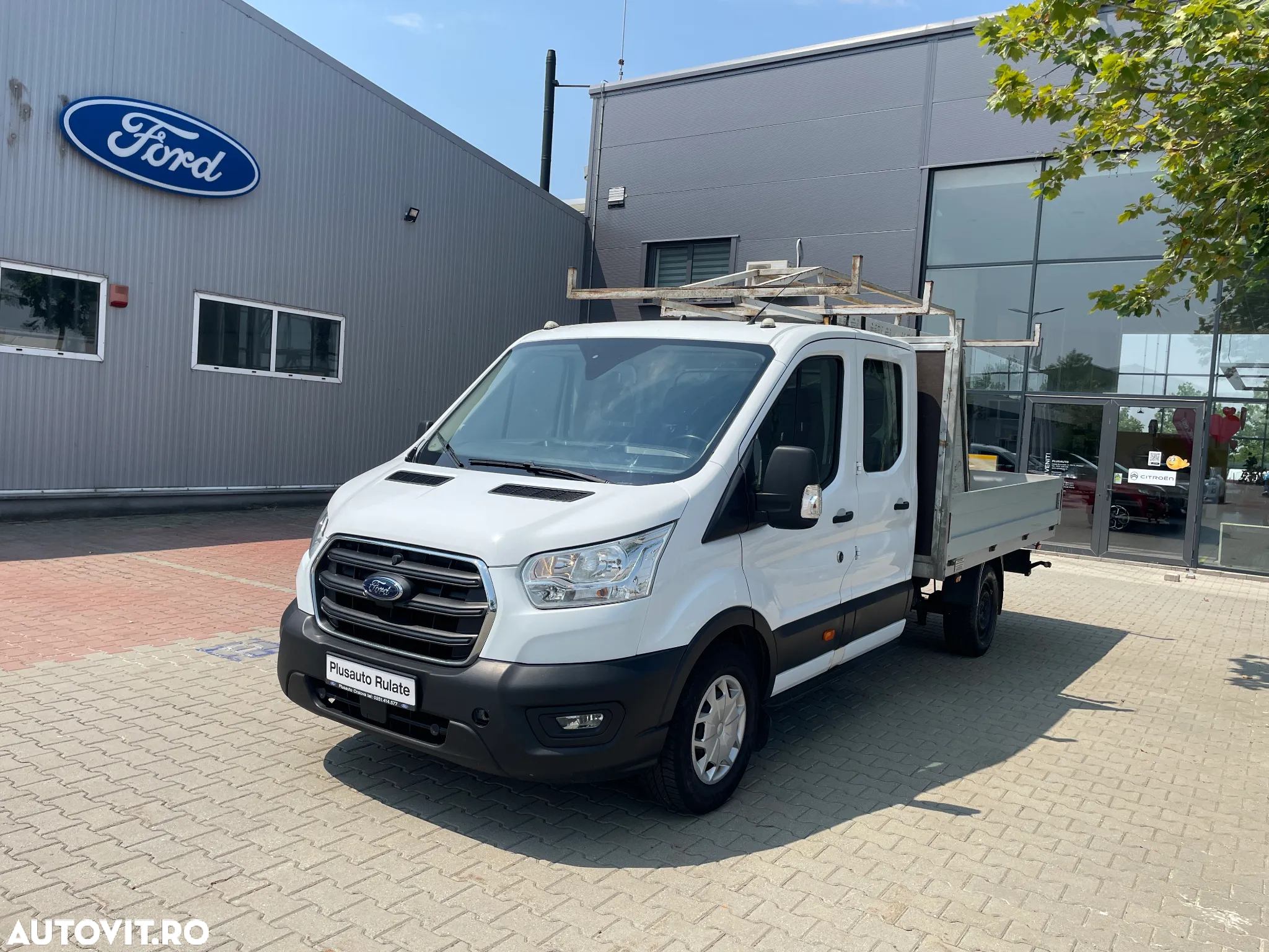 Ford TRANSIT D-CAB 2.0 TDCi 130 CP 7 locuri Bena Aluminiu 3200Lx2200l - 2