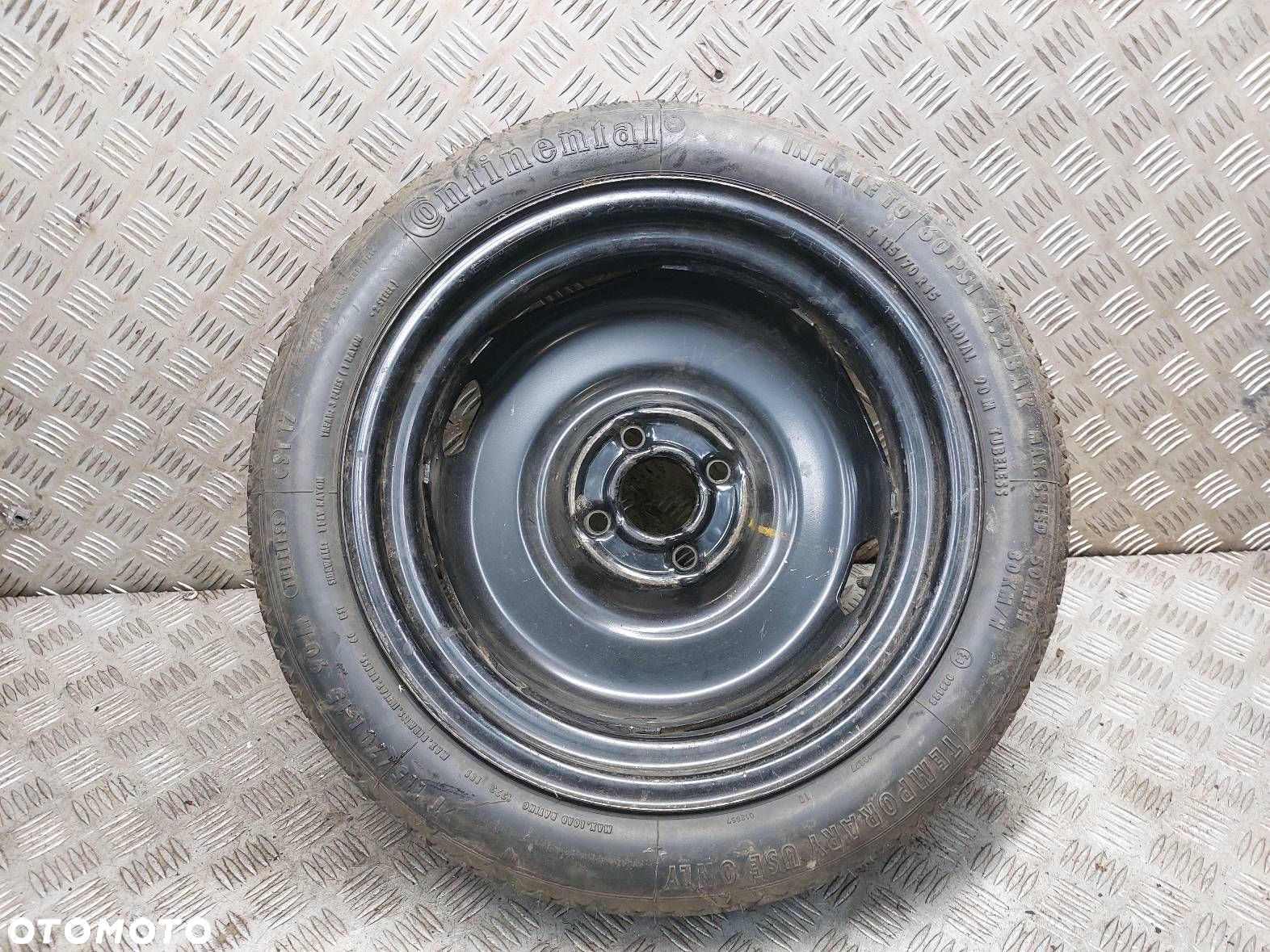 DOJAZDÓWKA 4x100 3,5Jx15 ET40 FI57,1 115/70R15 VW SEAT 535601025A - 6