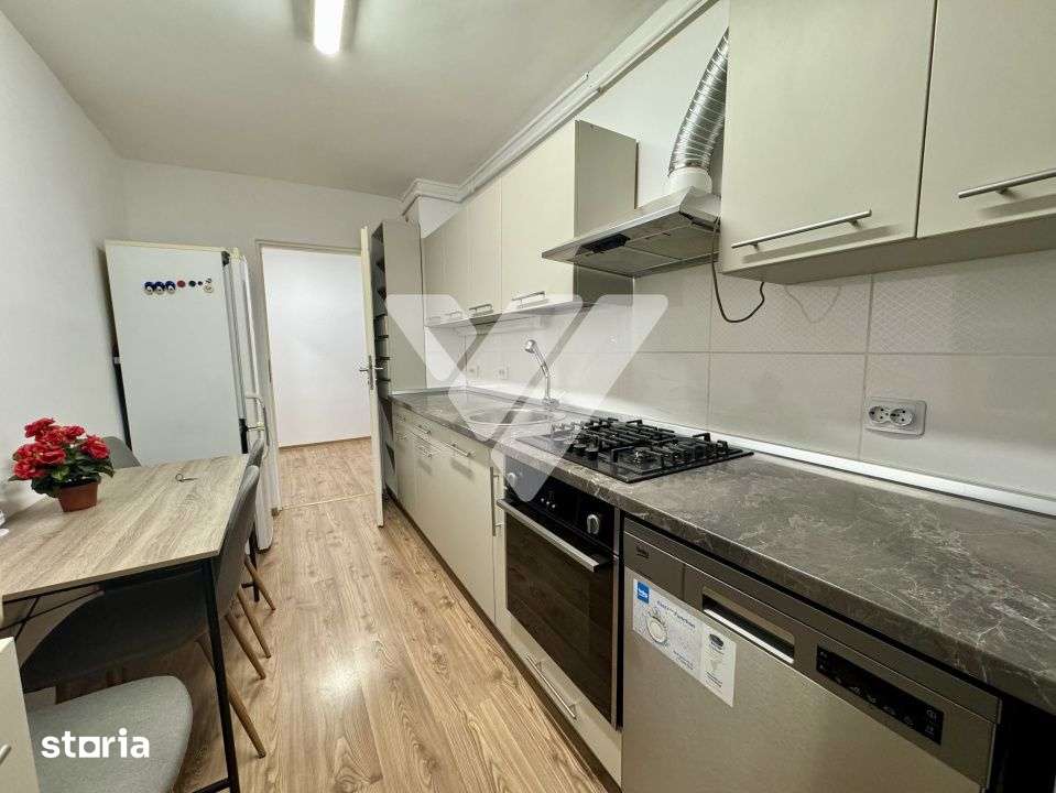 Apartament 3 camere 2 bai mobilat 66 mp si pivnita - Terezian Sibiu — fotografia 3
