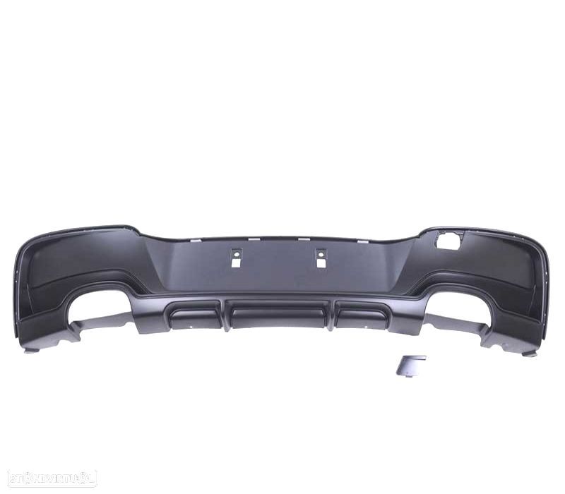 DIFUSOR TRASEIRO BMW F20 F21 11- 4 SAIDAS LOOK M PERFORMANCE - 4