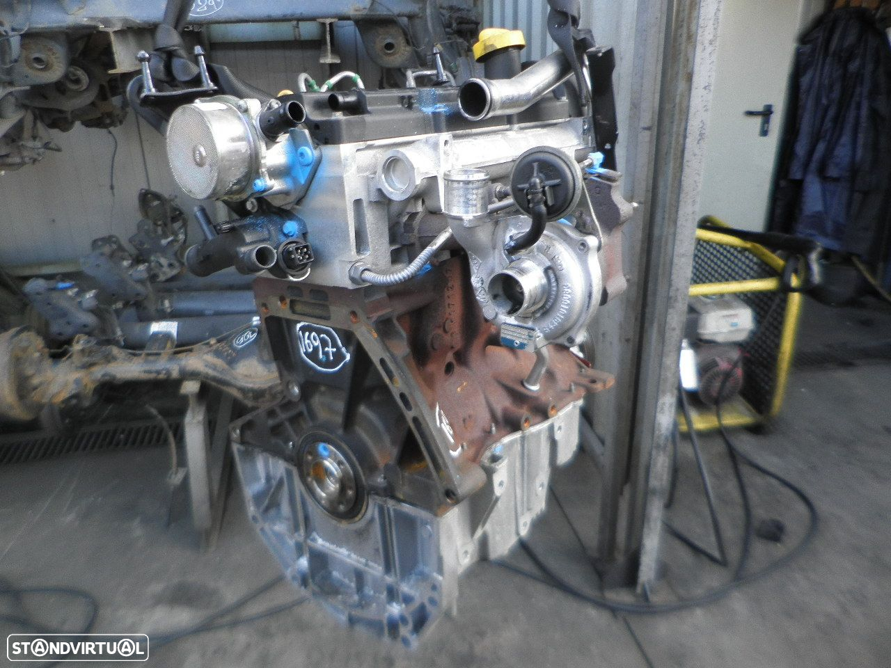 Motor K9KG740 RENAULT CLIO 2 2008 1.5DCI 65CV 3P BRANCO - 3