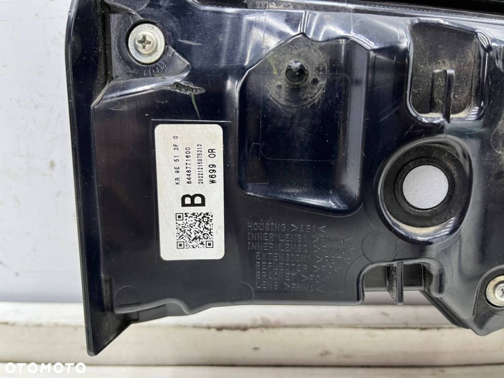 Lampa Mazda CX-60 CX60 22r.- prawa tylna w klapę bagażnika LED ORYGINALNA kr9e513f0 - 12