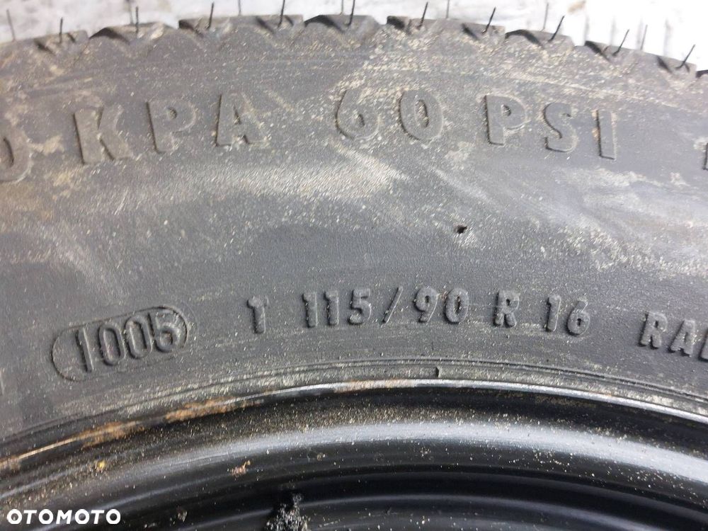 LEWAREK PODNOŚNIK + DOJAZDÓWKA 5x120 3Jx16 FI72,6 115/90R16 BMW E46 6757131 - 8