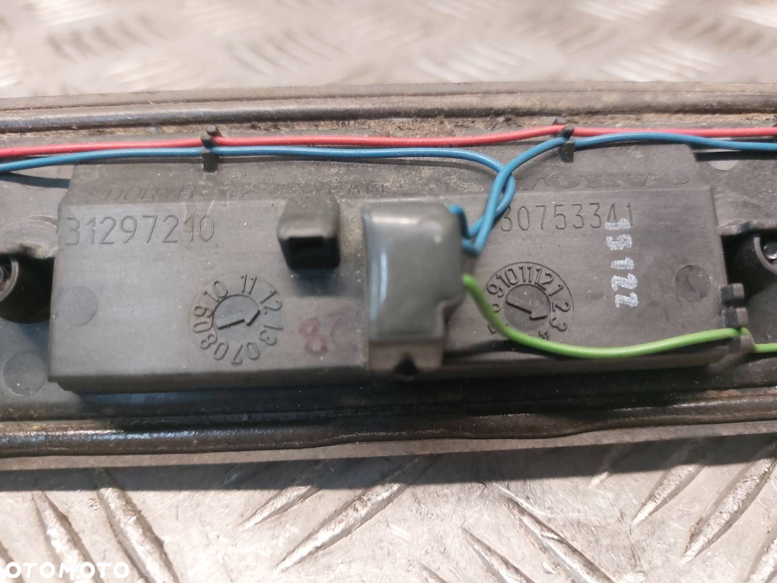 MIKROSTYK BLENDA KLAPY BAGAŻNIKA VOLVO XC60 I 30753341 31297210 - 5