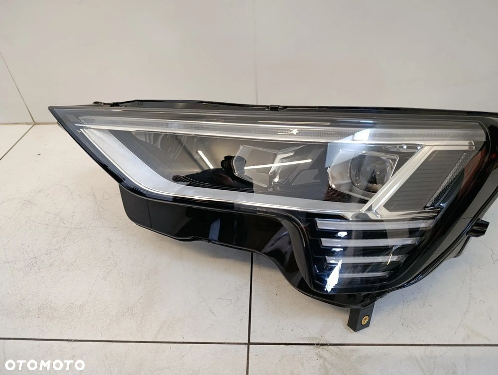 Lampa reflektor full led lewy przód eu Audi Q8 e-tron etron - 4