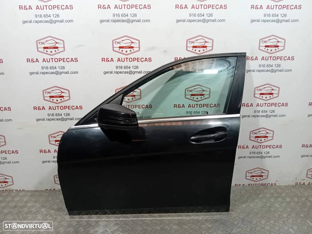 Porta Frente Esquerda Mercedes Class C W204 Carro Sedan Original - 1