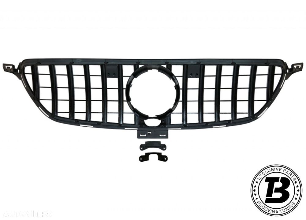 Grila compatibila cu Mercedes GLE Coupe C292 SUV W166 GT Design - 5