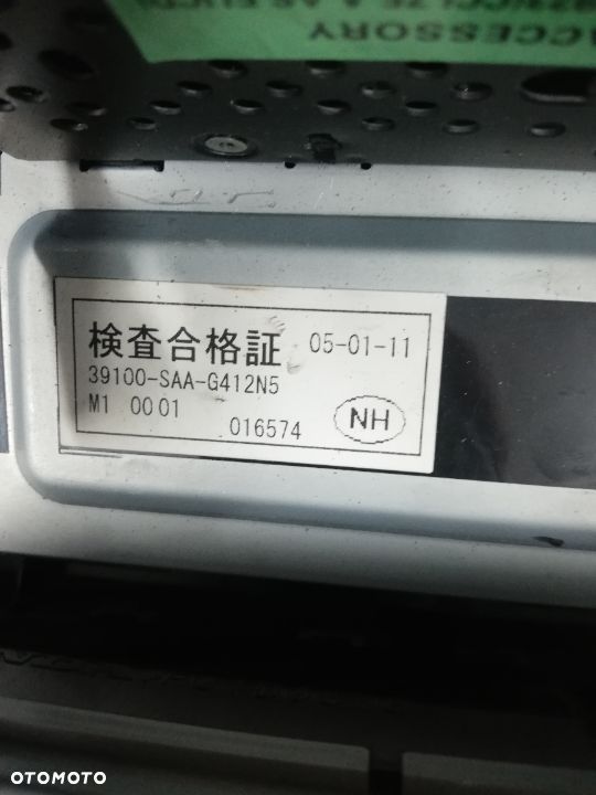 Radio Honda Jazz 39100SAAG412N5 - 3