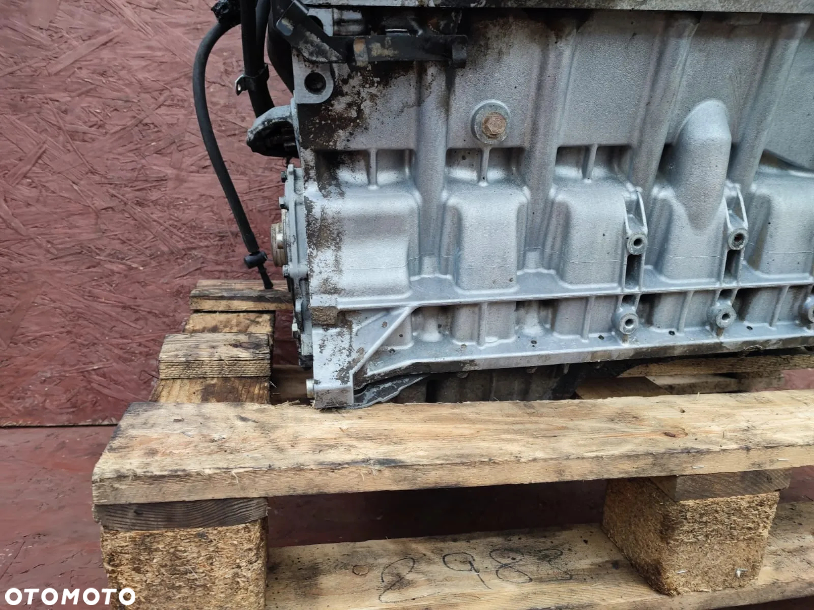 BMW E36 / E39 ORYGINALNY KOMPLETNY SŁUPEK SILNIKA M52B20 150KM + CEWKI + ROZRUSZNIK + KOLEKTOR SSĄCY + ALUMINIOWA POKRYWA RARYTAS O NR: 7 786 177 OEM. W BARDZO DOBRYM STANIE TECHNICZNYM. - 6