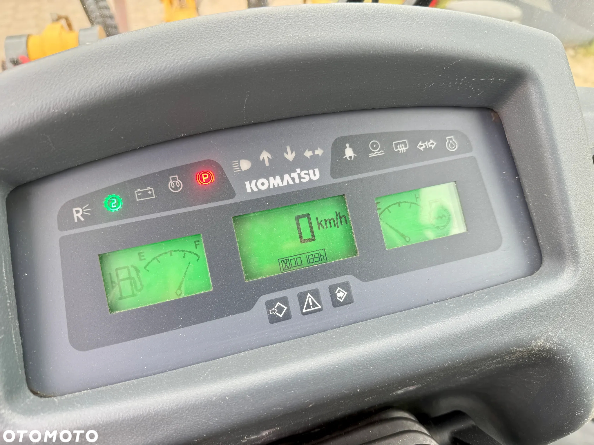 Komatsu ładowarka kołowa przegubowa WA80 centralne smarowanie NOWE opony - 15