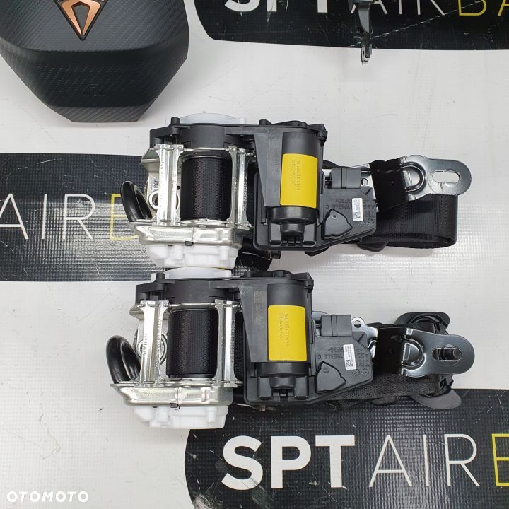 CUPRA LEON 4 IV DESKA ROZDZIELCZA KONSOLA KOKPIT PULPIT PODUSZKI AIRBAG AIR BAG PASY KIT SET - 7