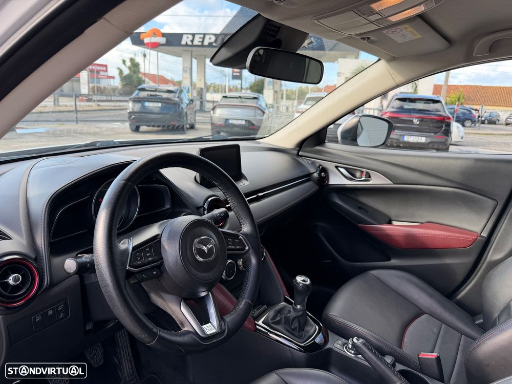 Mazda CX-3 1.5 Sky.Excellence HT Leather White Navi - 8