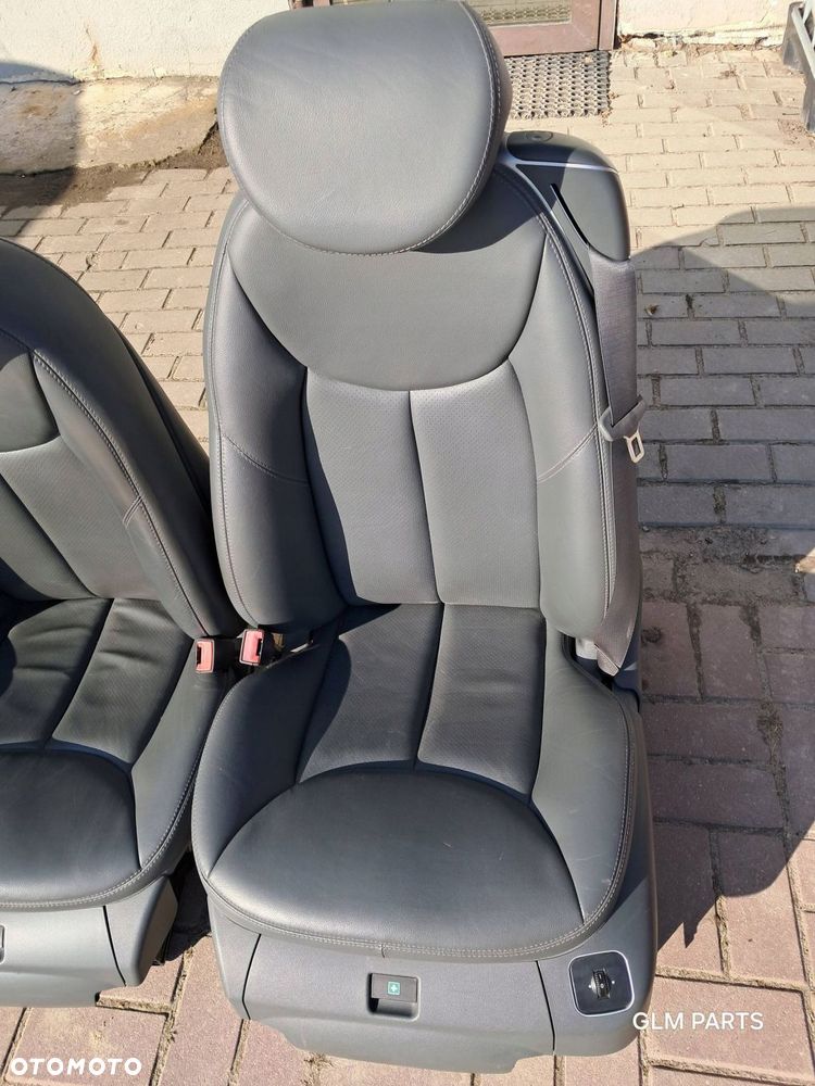 mercedes-benz sl r230 fotele prawy + lewy ciemny szary komplet - 2
