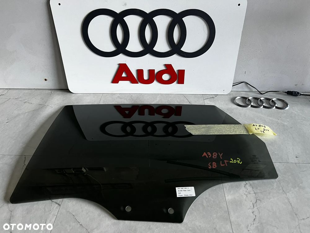 AUDI A3 8Y SZYBA DRZWI PRZÓD TYŁ PRAWY LEWY (SEDAN)  (AVANT) PRZÓD PRAWY LEWY RÓZNE WARIANTY RÓŻNE ROCZNIKI CENY W OPISIE ZDJĘCIE POGLĄDOWE - 3