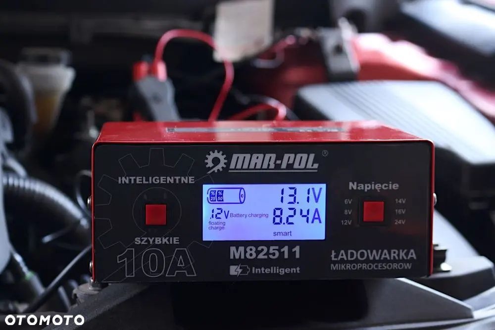 Prostownik akumulatorowy Mar-pol M82511 10 A - 12