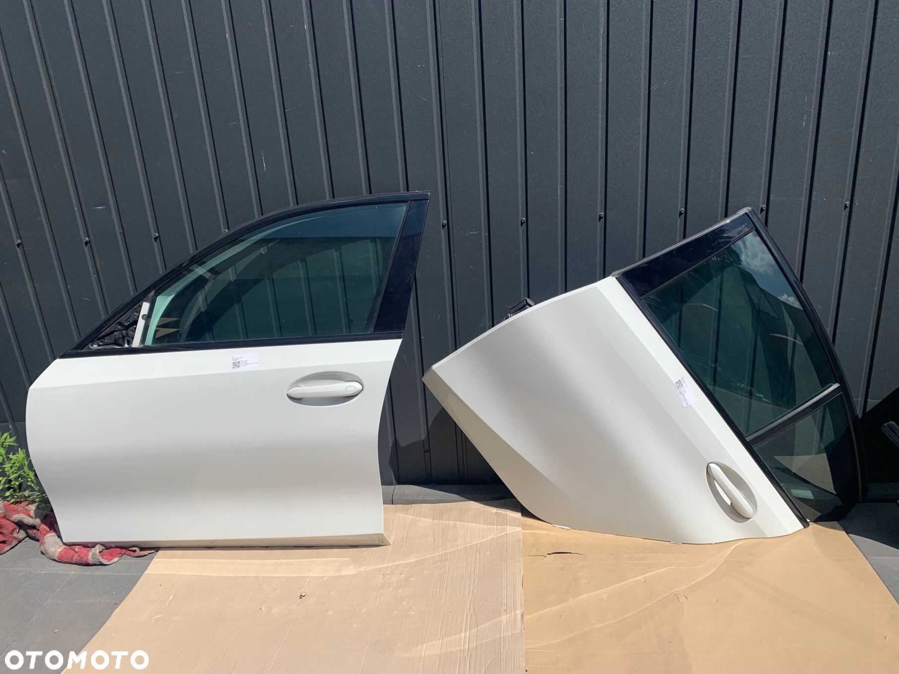 DRZWI LEWA STRONA PRZÓD TYŁ BMW 3 G20 G21 A300 ALPIN WEISS - 1